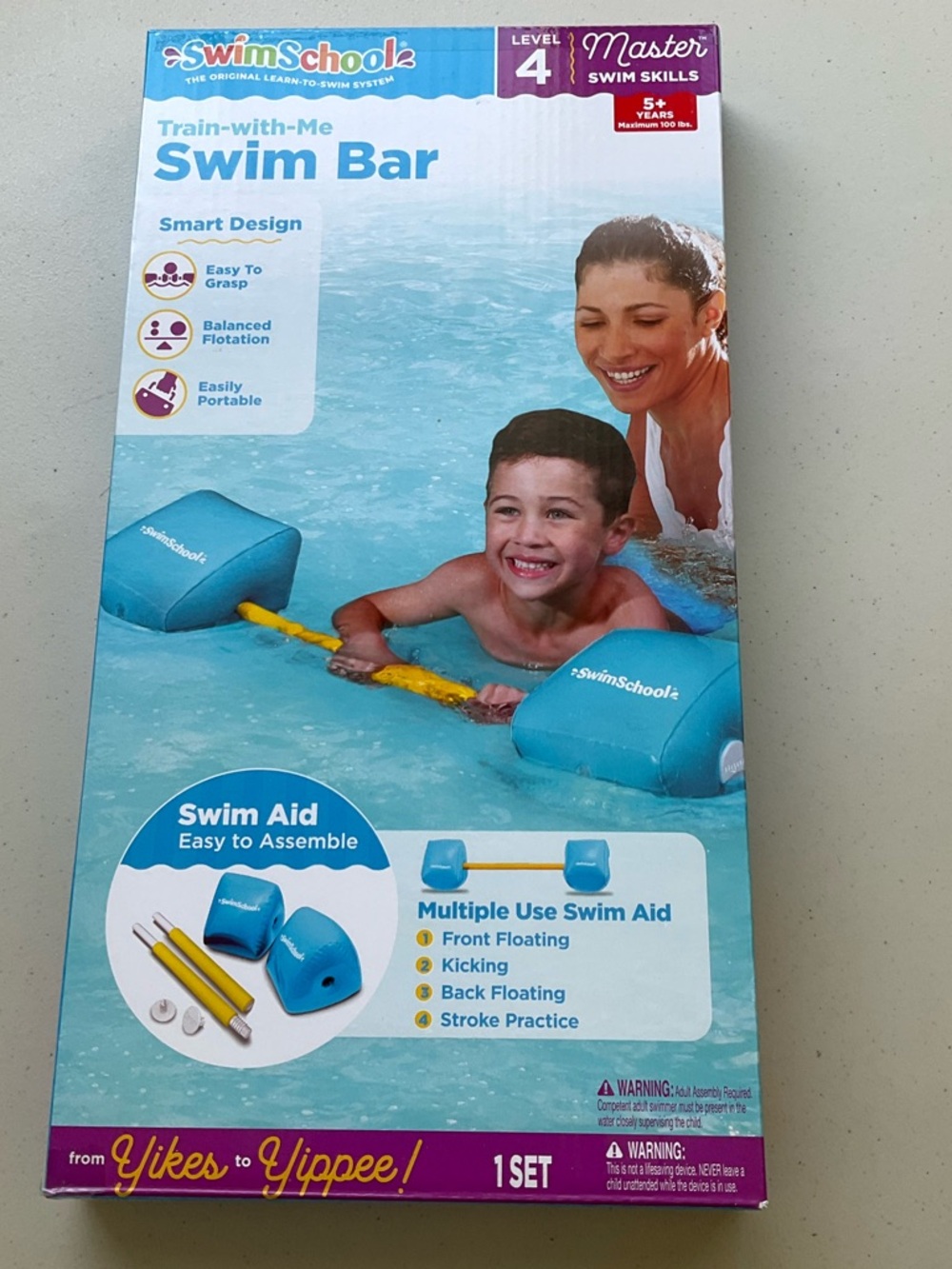 Swim School Train with Me Swim Bar Level 4 Master Swim Skills
